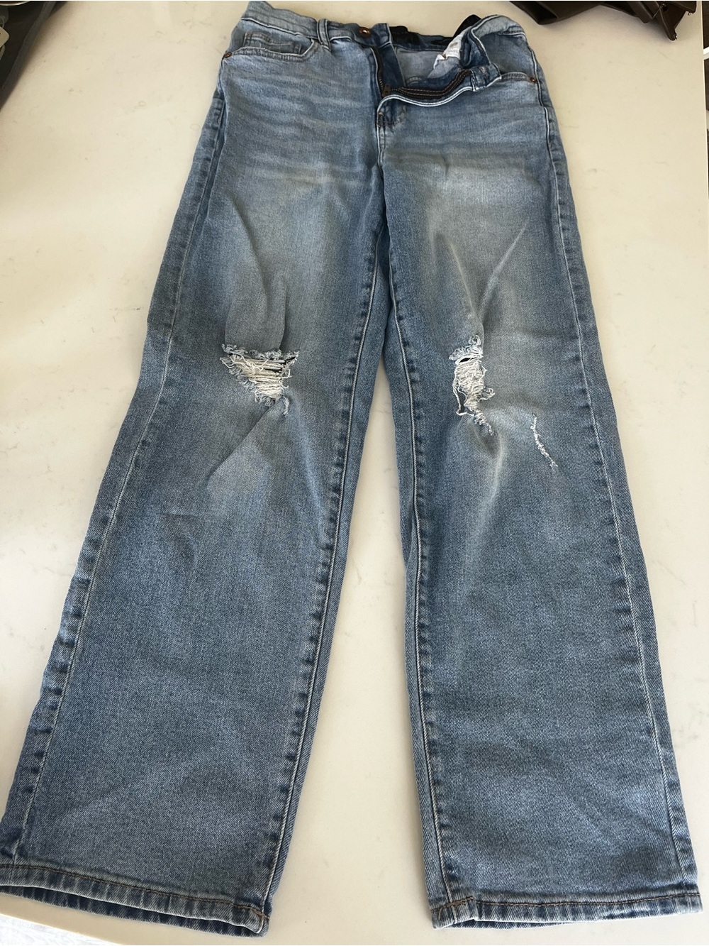 Kendall & Kylie Light Blue High-Rise Jeans